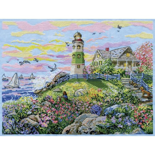 (image for) Watching The Sunset Counted Cross Stitch Kit
